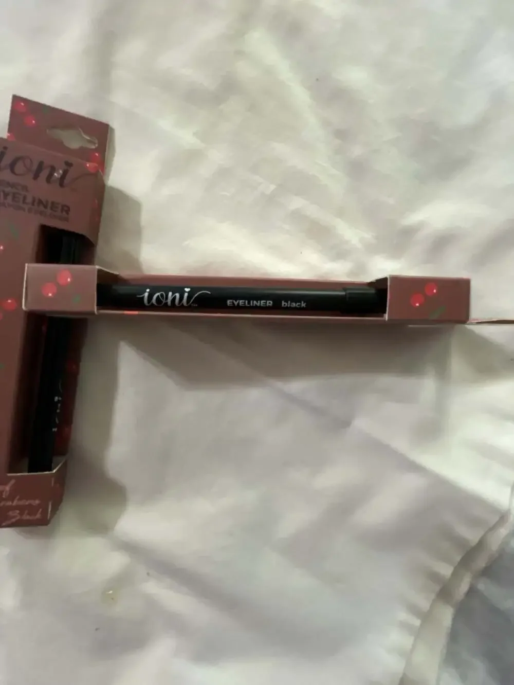 Ioni Cosmetics Waterproof Paraben-Free Precise Black Pencil Eyeliner (2-Pack)